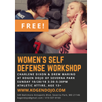 FREE Women’s Self Defense Workshop