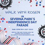 Walk With Kogen in Severna Park's Independence Day Parade 2022